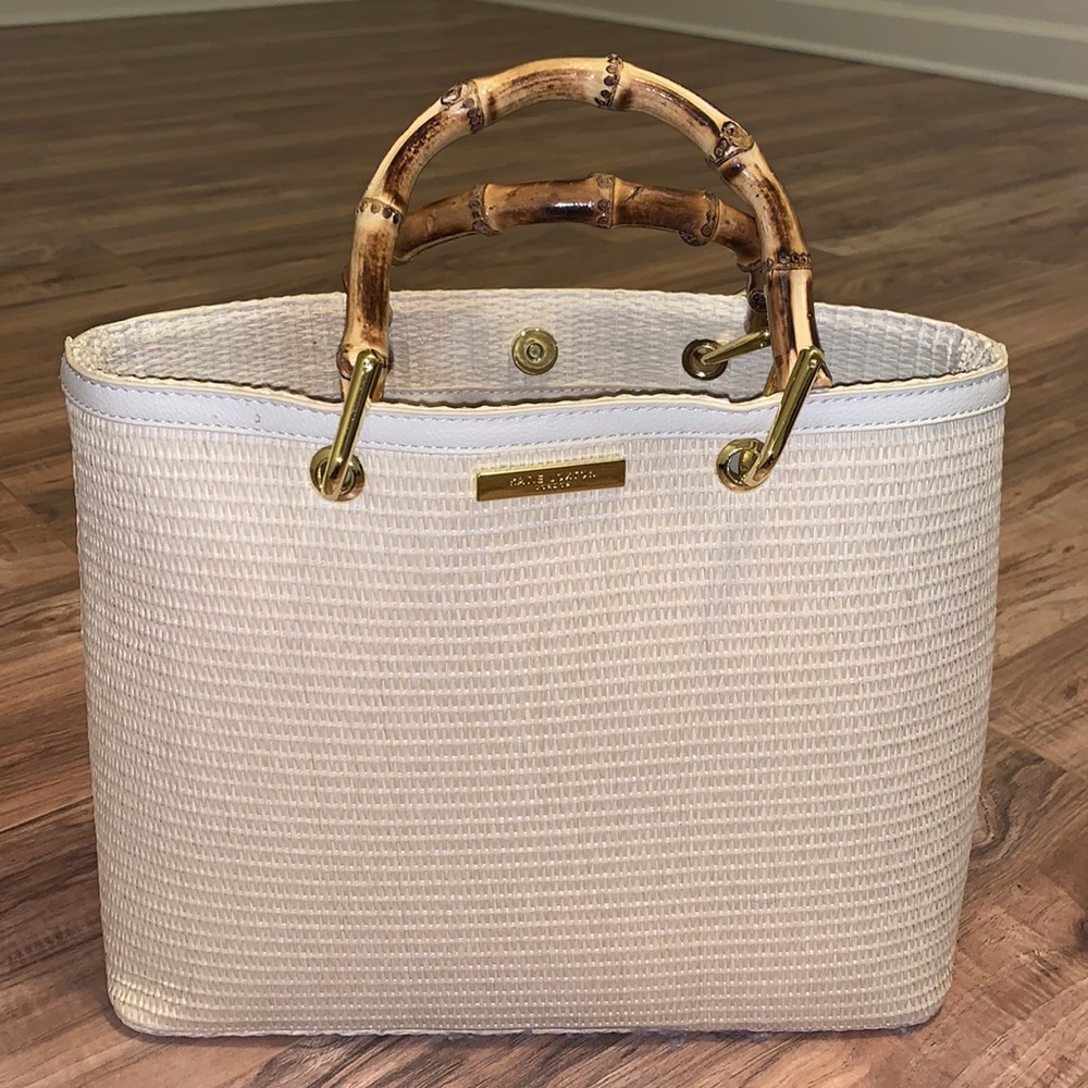 Katie Loxton straw bag